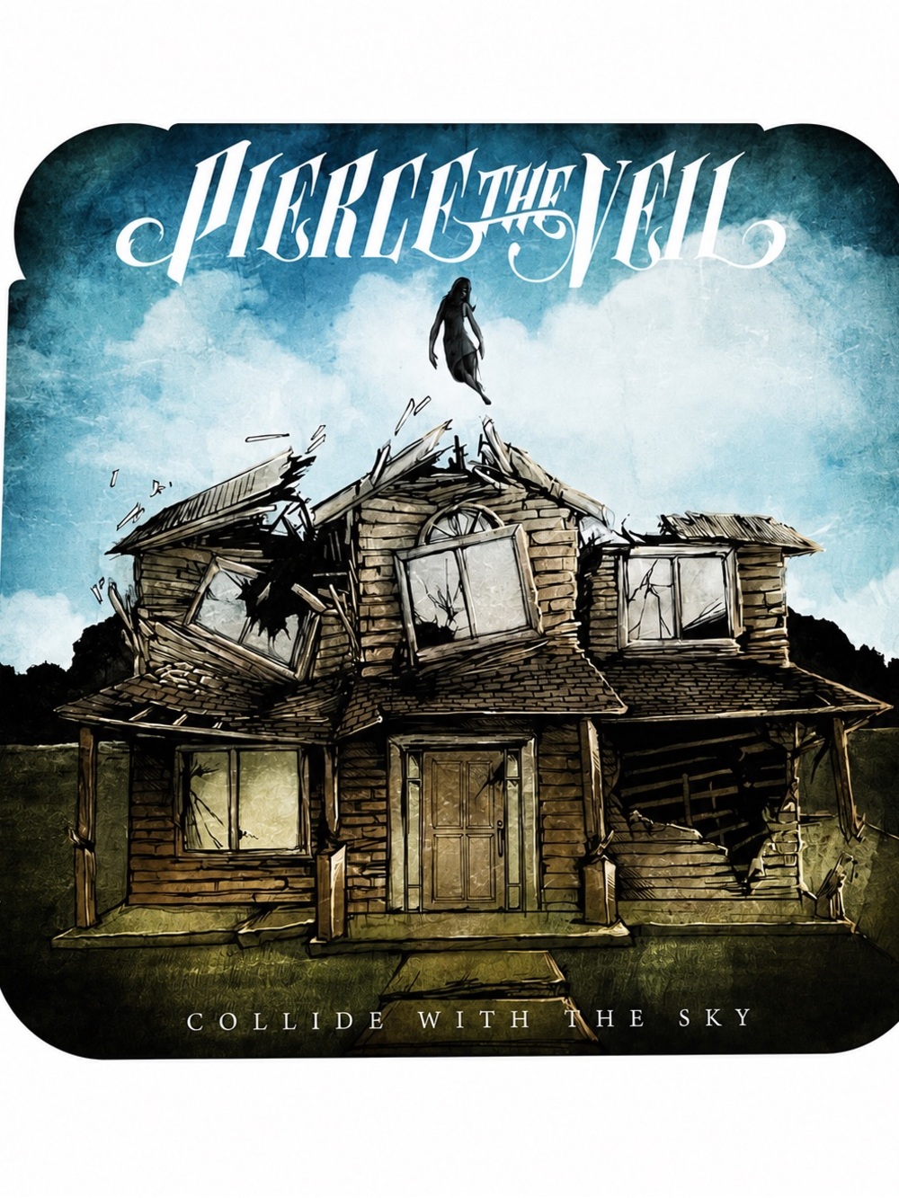 Pierce The Veil Collide With The Sky Vinyl Record And Poster